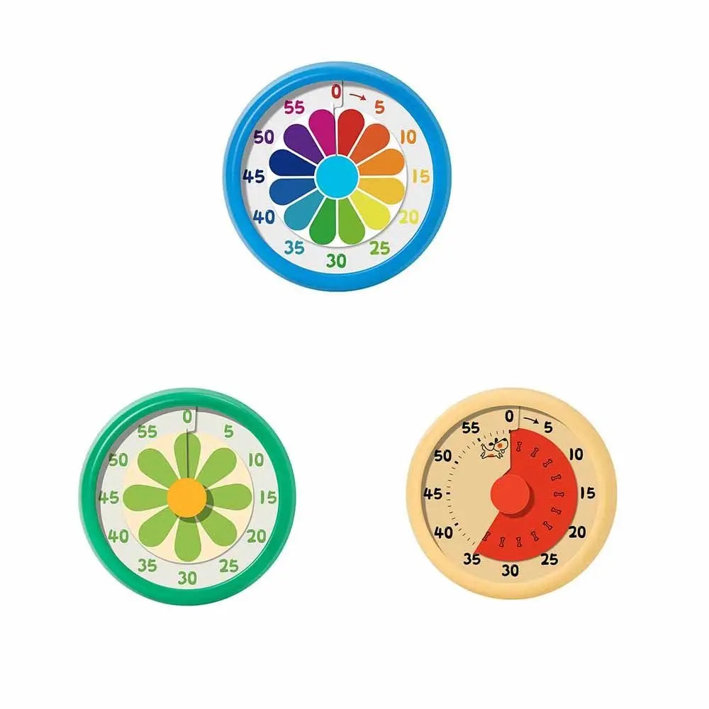 Mechanical Visual Timer Magnetic 60 Minutes Countdown Alarm Clock Self Discipline Timer Reminder Kitchen Cooking Timer Students