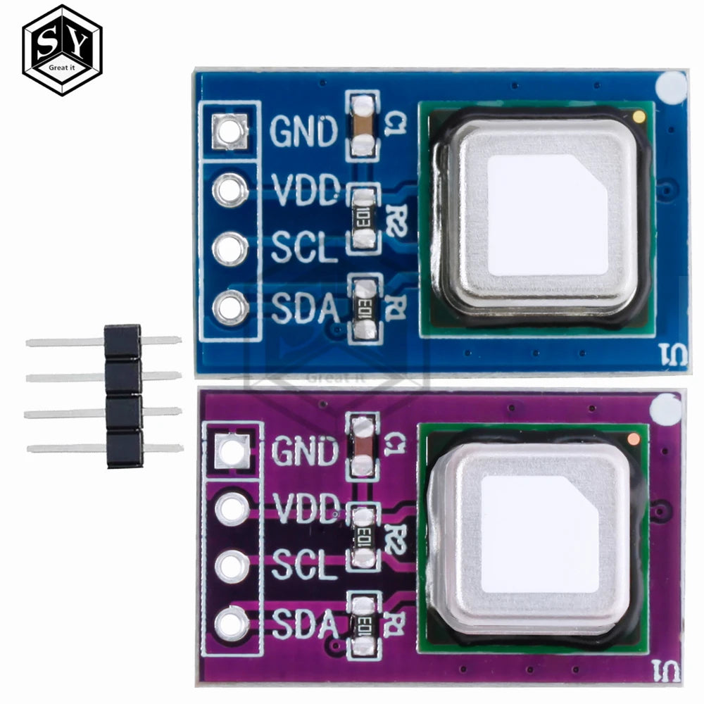 SCD40/SCD41 CO2 Sensor Module - NDIR Technology with Temperature & Humidity (I2C Interface for Arduino