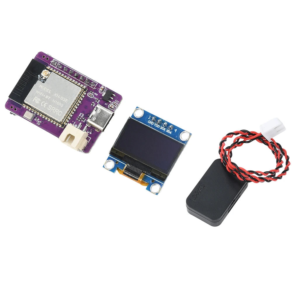 ESP32-S3-N16R8 Development Board for Xiaozhi Ai Voice Dialogue Robot Module 0.96-Inch OLED Screen Type-C For AI Chat Robot AIoT