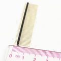 10pcs 1.27mm Long Pin L11/12/14mm 1x40p 1x50p 2x50p 0.05" Straight Single/ Dual Row Gold PCB Male Pin Header Strip Jumper