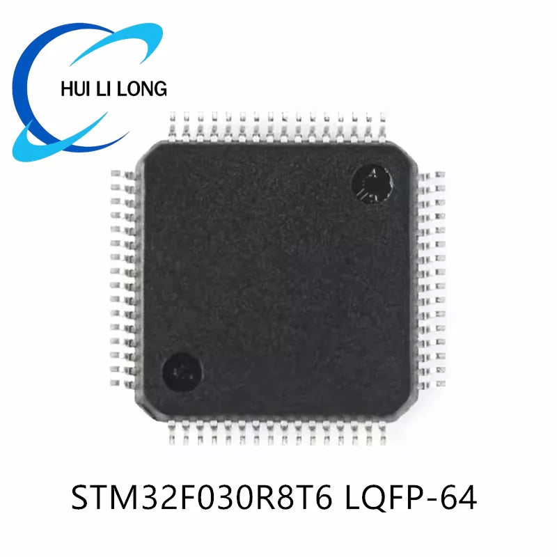 STM32F030R8T6 LQFP-64 STM32 F030R8T6 STM32F F030R8 STM32F030R8 ARM Cortex-M0 32-bit Microcontroller MCU IC Chip