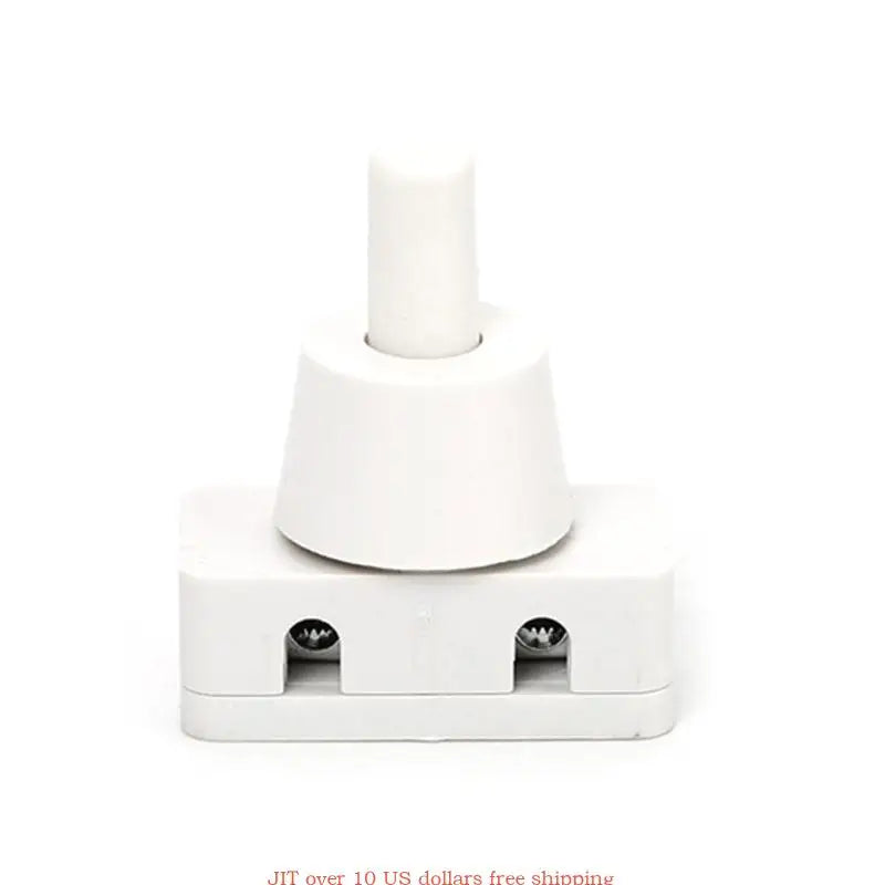 Mini Power Switches ON/OFF Push Button for Home Lamps Industrial Field AC250V 10A 2 Pins Latching Pressure