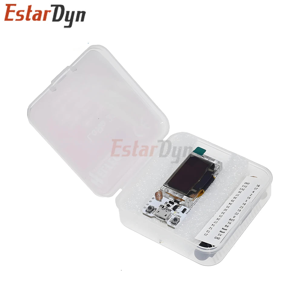 SX1276 SX1278 LoRa ESP32 Development Board, 0.96 Inch OLED Display 868MHz/915MHz/433MHz, WiFi Bluetooth Kit for IoT