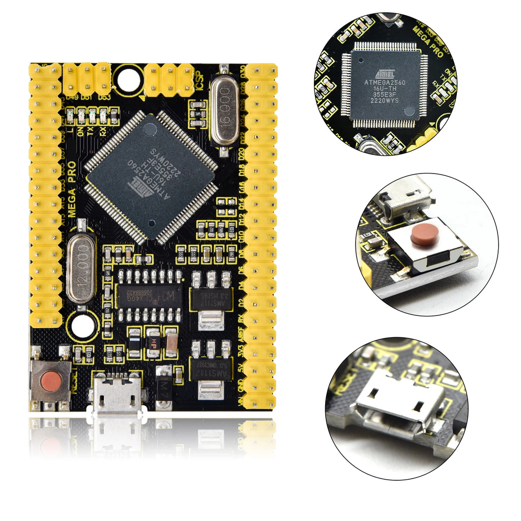 Keyestudio  2560MEGA  WiFi /Plus/ Pro / Development Board+USB Cable Compatible for Arduino MEGA2560  R3 Microcontroller Boards