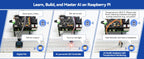 SunFounder AI Fusion Lab Kit for Raspberry Pi 5/4/3B+/Zero 2w, LLMs ChatGPT/Gemini/Grok, YOLO&OpenCV & MediaPipe, Python