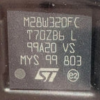 M28W320FCT70ZB6F 32Mb Parallel NOR Flash IC 70ns 47‑TFBGA 2.7‑3.6V SMD Non‑Volatile Memory Chip