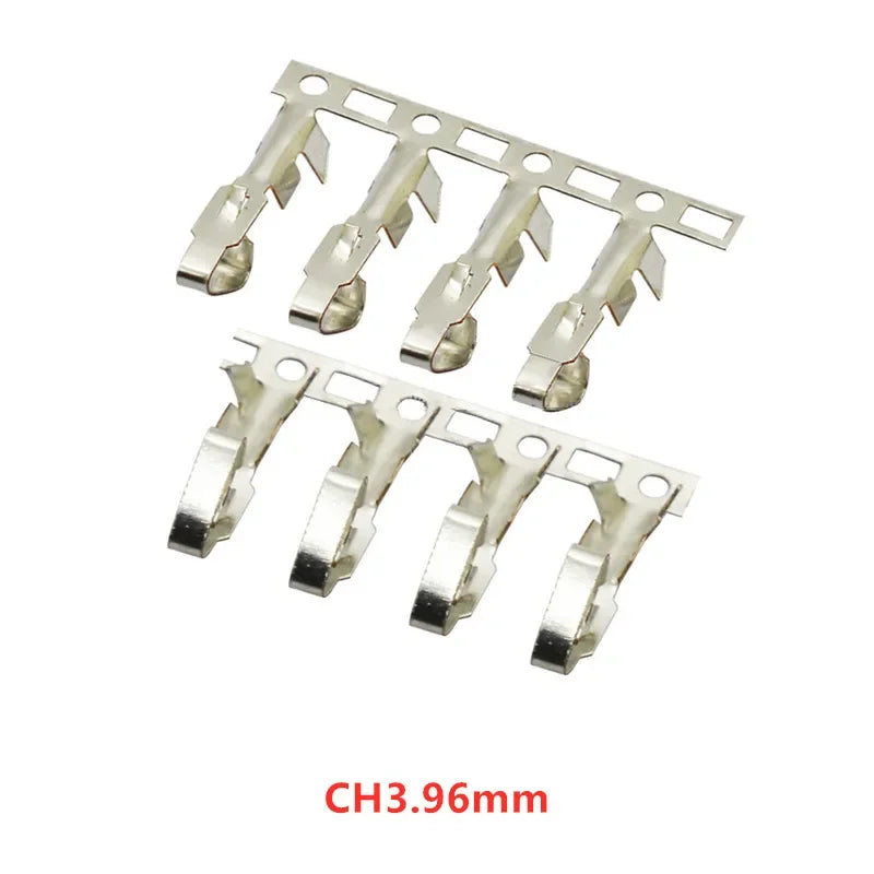 100pcs SH1.0 JST1.25 PH2.0 HY2.0 XH2.54 VH3.96mm Terminal Wire Cable for Housing 1.0 1.25 2.0mm 2.54mm Female Male Connector