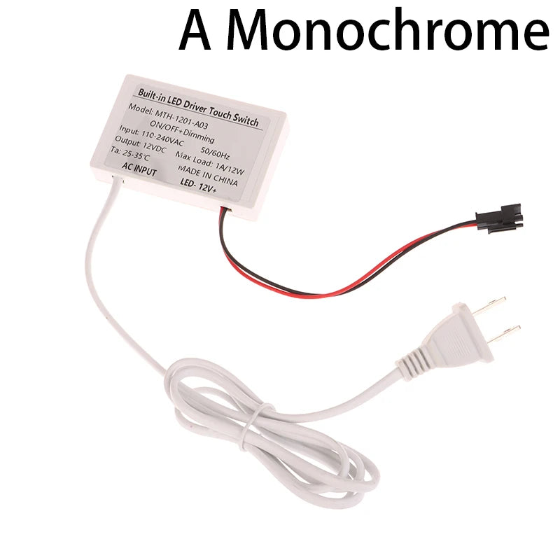 High Quality 12V 1A Bathroom Mirror Switch Touch Sensor For Led Light Mirror Headlight Bathroom Capacitance Sensor Module 1PC