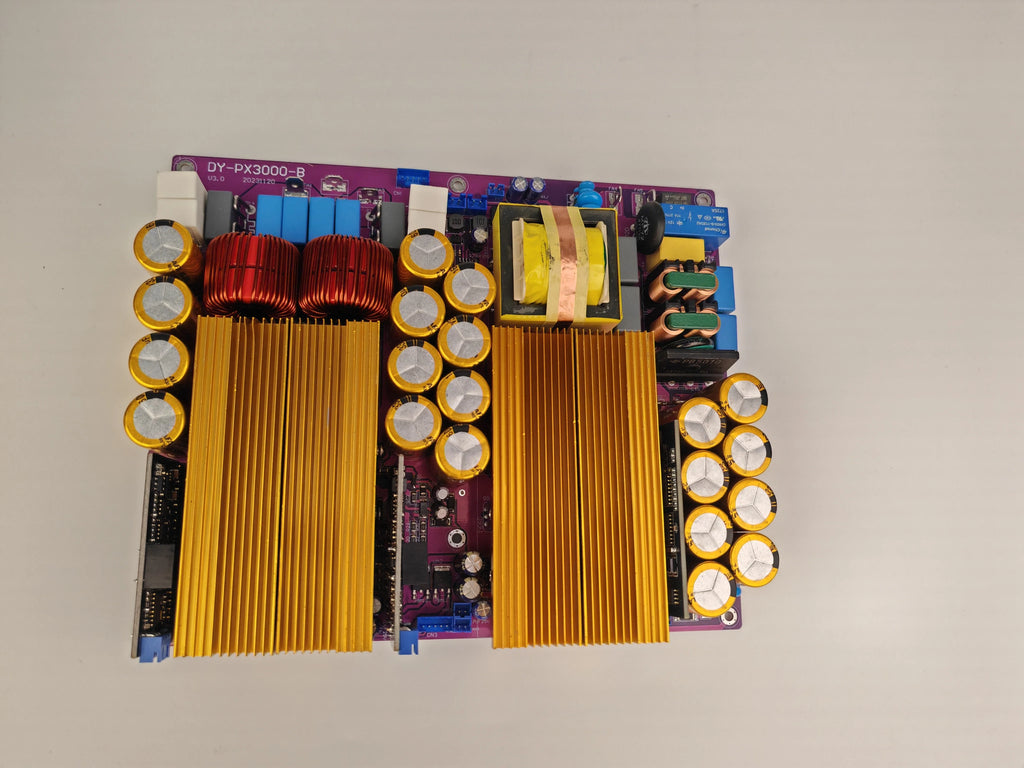 GOOERMI 1300-P 2600W Stereo Power Amplifier Board 1300W X 2 Class AB Audio AMP Module Dual Channel DIY Speaker PCB