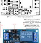 High Quality Delay Relay Delay Turn On / Delay Turn Off Switch Module with Timer DC 12V 5V