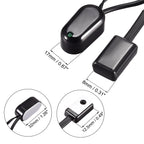 Uxcell Infrared IR Extender Cable Single Receiver and Emitter Repeater System USB Wire Adapter