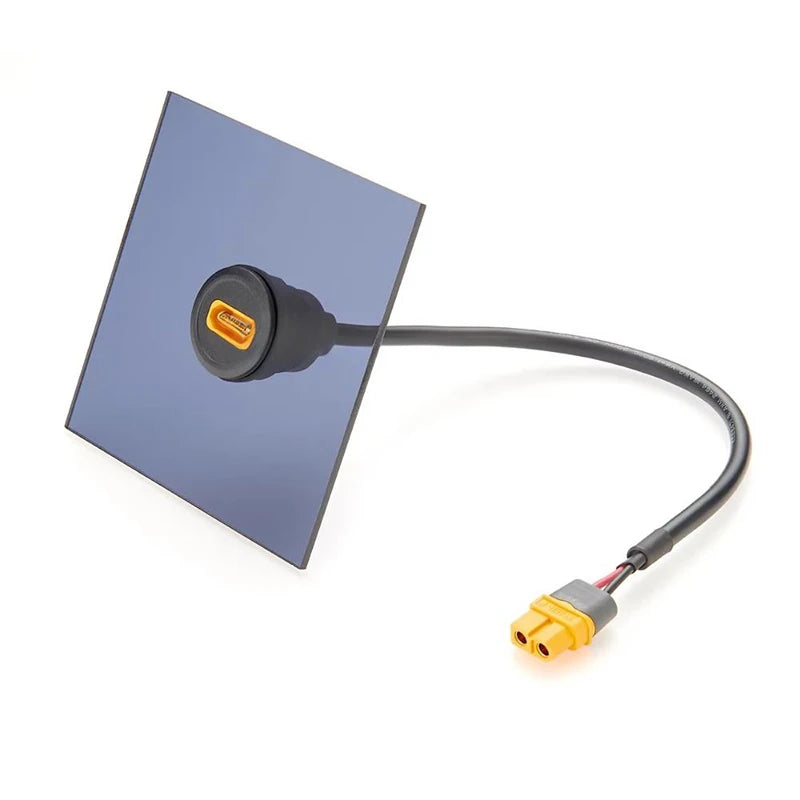 XT60 Circular Threaded Male to Female Extension Cable for Model Aircraft/drones Battery Connection Cable XT60 Panel Mounting Wir