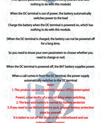 YX850 Power failure automatic switching standby battery lithium battery module 5V-48V universal emergency converter JY-850