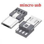 MICRO MINI 5P Type-C USB To Dip PCB Converter Adapter 90 Degree Right Angle Breakout Board Repair Welding Socket Connector Port