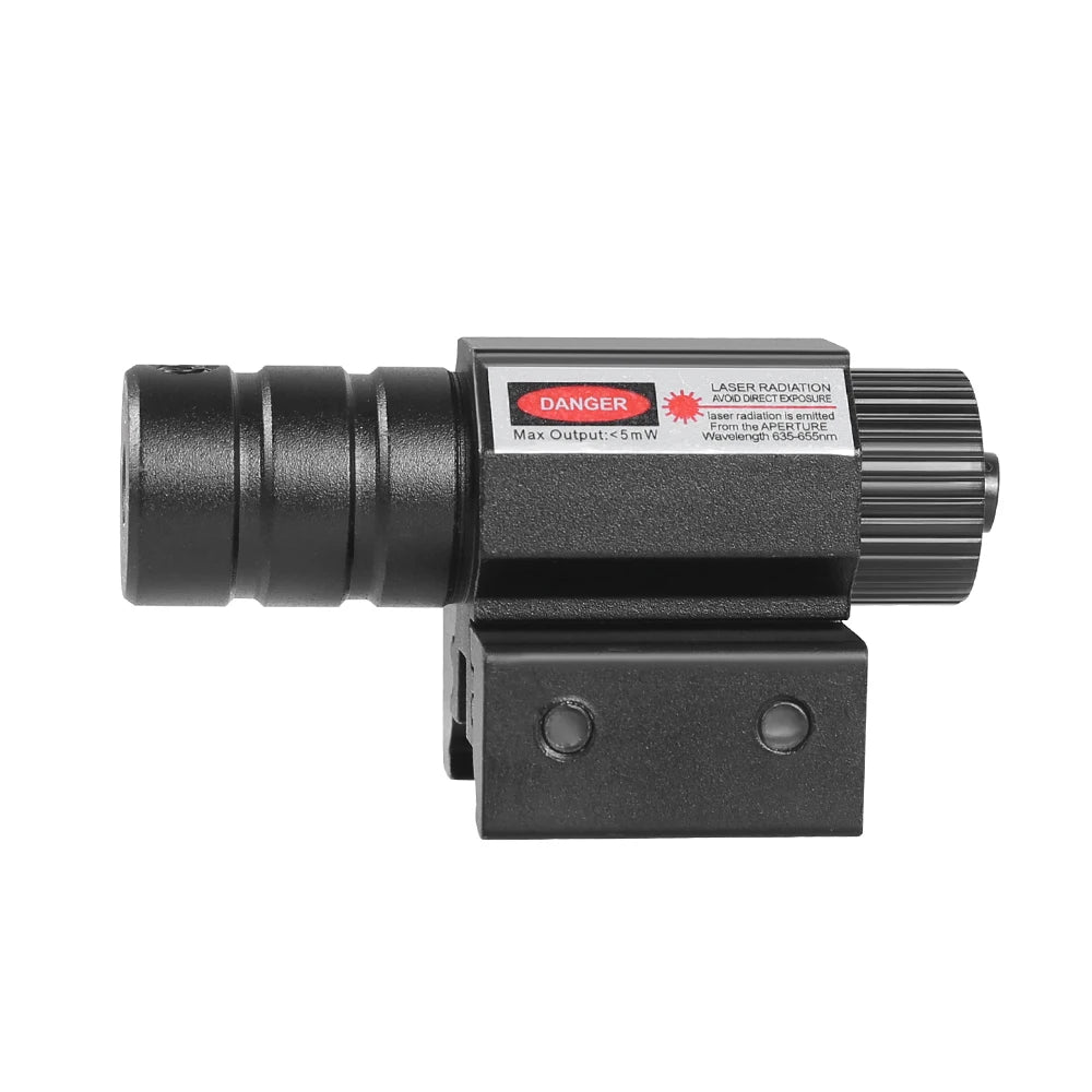 Red Green Dot Laser Sight Scope with Rechargeable Battery + Charger 11mm 20mm Picatinny Rail Mount Rifle Pistol Laser Sight