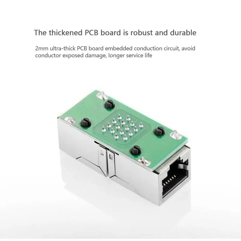 RJ45 Coupler Extender Connector Cat 5 Cat6 Cat6a Ethernet Coupler Female To Female PC Hardware Adapters Ethernet Cable Extender