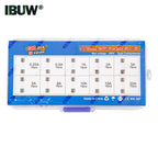 100pcs 5x20mm Quick Blow Glass Tube Fuse Assorted Kit Amp 0.25A 0.5A 1A 2A 3A 5A 8A 10A 15A 20A 250V with Storage Box