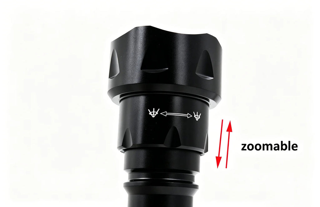 T20 10W IR Flashlight 850nm 940nm Night Vision Tactical Torch Adjustable Zoom Outdoor LED Infrared Light for Hunting CCTV