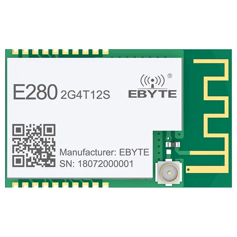 EBYTE Lora Wireless Module E280-2G4T12S SX1280 2.4G 12Dbm RF UART Support Lora FLRC GFSK Long Distance Range 3Km Transceiver