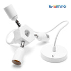 3/4/5 E26 E27 Edison Screw CFL LED Lamp Bulb Base Adapter Anti-Flame PBT Pendant Ceiling Mount Light Socket Splitter Extender
