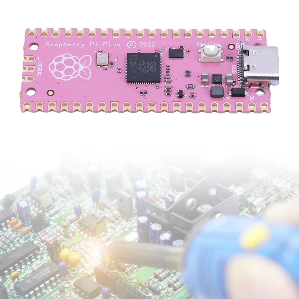 RP2040 High-Performance Cortex-M0+ Processor for Raspberry Pi Pico Dual-Core 264KB ARM Support C/C++/Python with SPI/I2C/UART