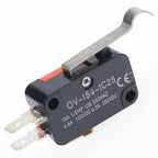 5/10pcs Large Micro Switch V-15-1C25/V-154-1C25/V-155-1C25, Silver Point, Contact Switch, Copper Point Tact Switch 15A 250V