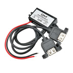 DC-DC Step Down Buck Converter Power Supply Module for Car 12V to 5V 3A 15W for Car Male Female USB Mini USB Micro USB Adapter