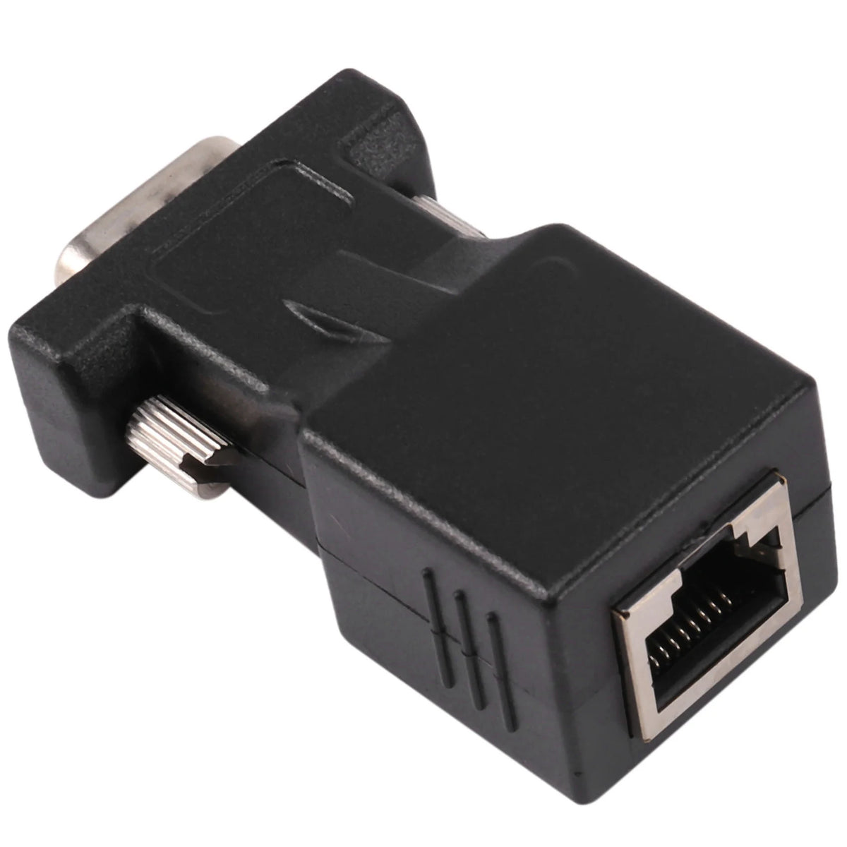 Highly Recommended-VGA Extender Male To LAN CAT5 CAT6 RJ45 Network Cable Adapter