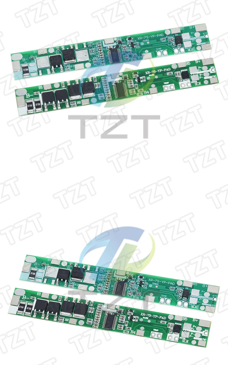 7S 24V 5A 10A BMS Protection Circuit Board Charge Protec Plates Charging Module for Lithium Battery Pack Power Bank E-bike