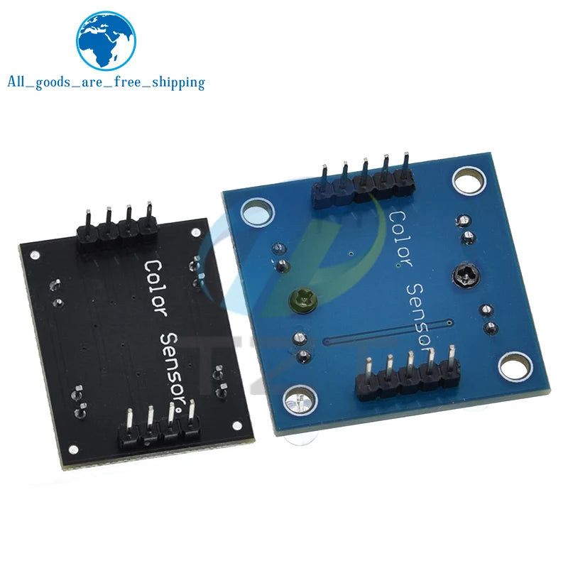 TZT 1/2PCS Color recognition sensor TCS230 TCS3200 Color sensor Color recognition module for arduino DIY Module DC 3-5V Input
