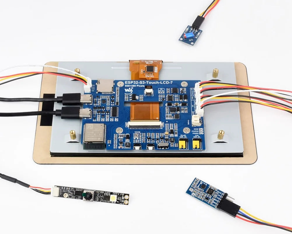 ESP32-S3 7inch Capacitive Touch Display Development Board, ESP32 With Display, 800×480, 5-point Touch