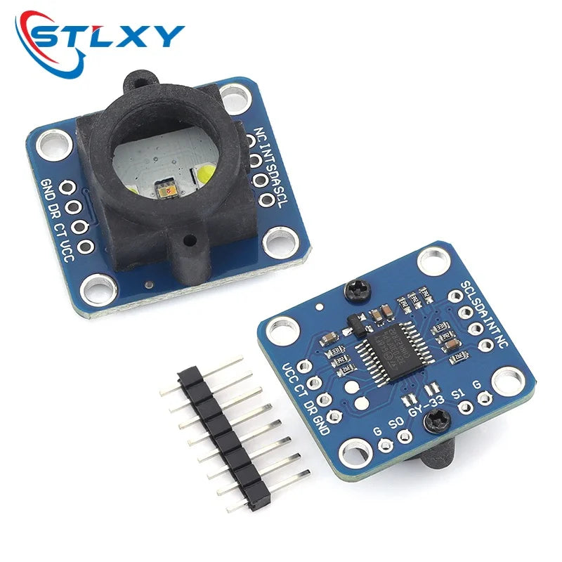 Stlxy TCS34725 Color Sensor Recognition TCS230 TCS3200 GY33 Recognition Sensor Module Replacement DIY Electronics