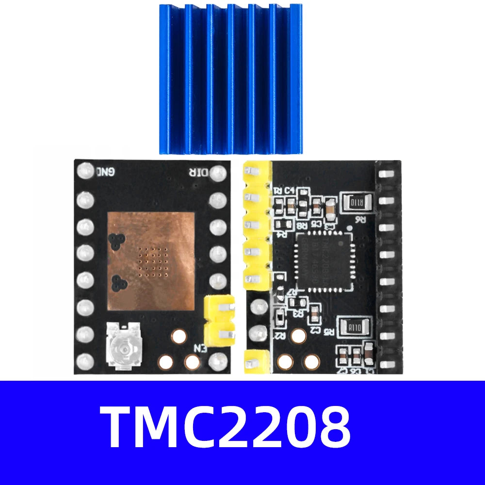 5.5v-28v TMC2130 TMC2209 compatible stepper motor silent driver module 256 subdivision replaces TMC2208 A4988