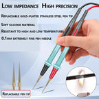 Digital Multimeter Probe Test Leads 1000V 10A Universal Needle Tip Multi Meter Tester Lead Probe Wire Pen Cable