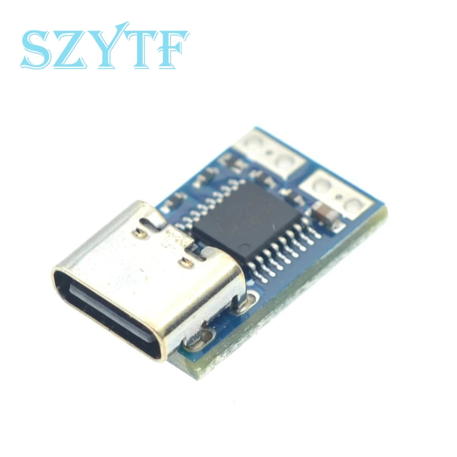 1PCS PDC004-PD PD decoy module Ip2721 PD23.0 to DC DC trigger extension cable PLR QC4 charger 9V 12V 15V 20V TYPE-C