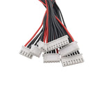5Pcs/lot JST XH 2.54mm Pitch 2/3/4/5/6/7S 22AWG Silicone Wire Lipo Balance Wires Extension Cable Connector XH2.54 Male to Female