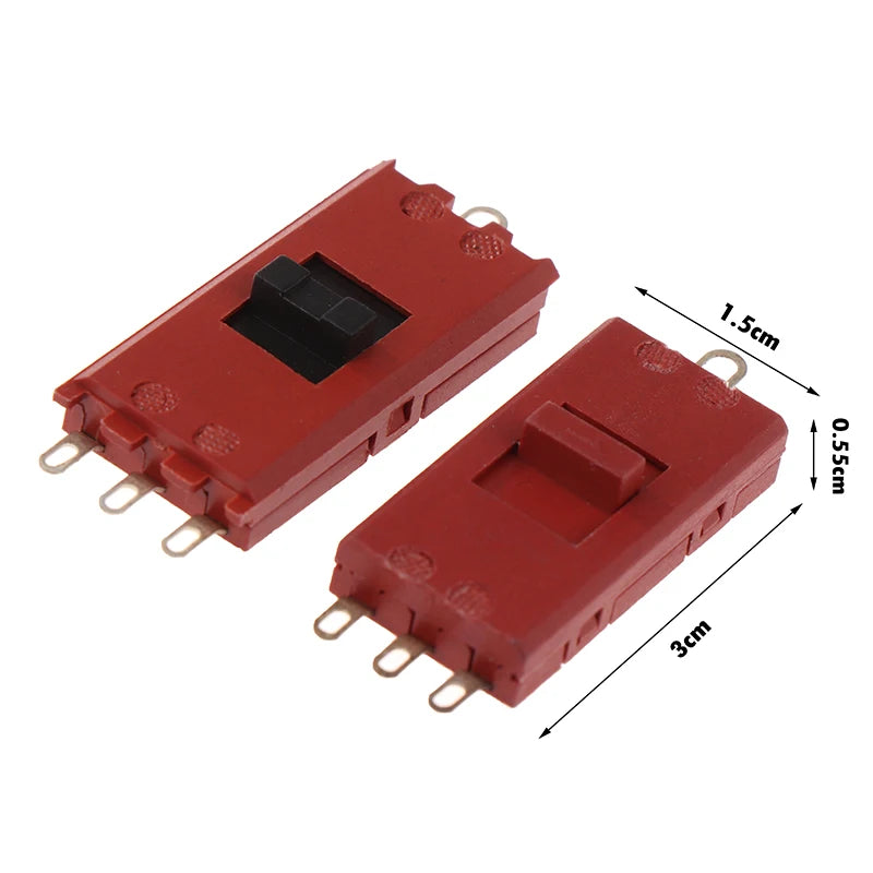 1pc Toggle Slide DIP Air Tube Switch 4 Pins 4 Positions XN-14C 16A 125V 10(2A) 250V For Hair Dryer Blower Switch