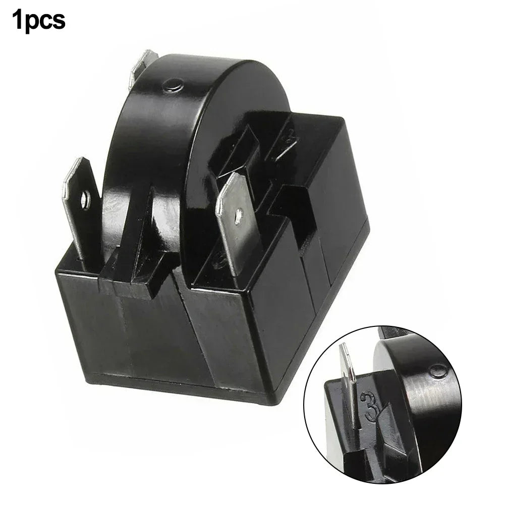 1PC Refrigerator PTC Relay Replacement 1/3/4Pin Air Conditioner Compressor Overload Protector 12 15 22ohm PTC Relay
