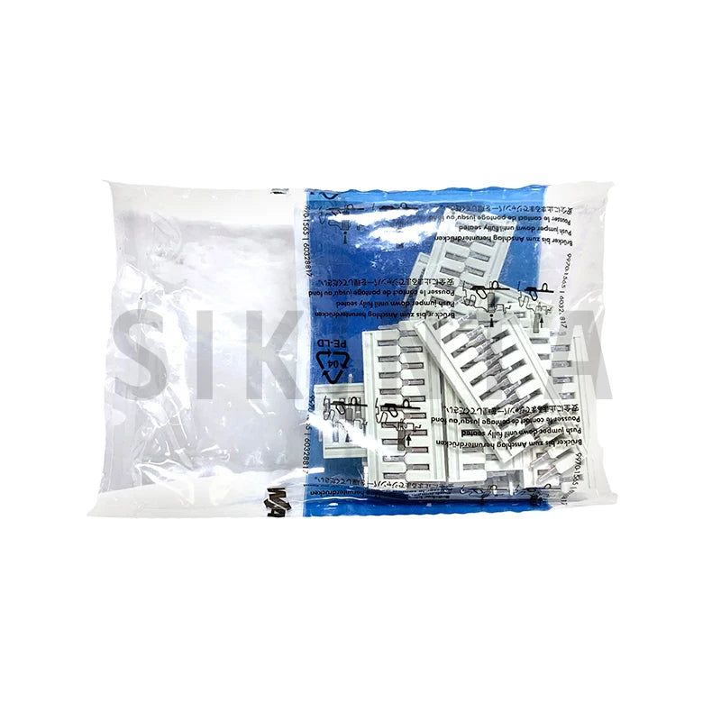WAGO 2002-410 DIN Rail Terminal Jumper 10P Short Connect Bar For 2002 Series Terminal Blocks