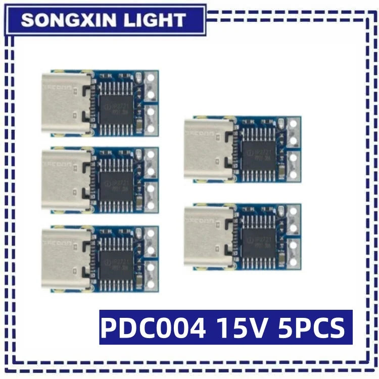 Type-C PD decoy module PD2.0 PD3.0 to DC DC trigger extension cable QC4 charger 9V 12V 15V 20V Fast Quick Charger PDC004