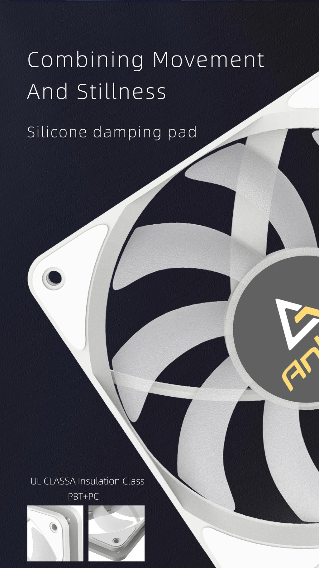 Antec Computer Case Fan PWM 4 Pin 5V 3Pin ARGB 120mm Silent  Fan CPU Cooler Cooling Fan Cooling Radiator Fan 12V Adjust Fan