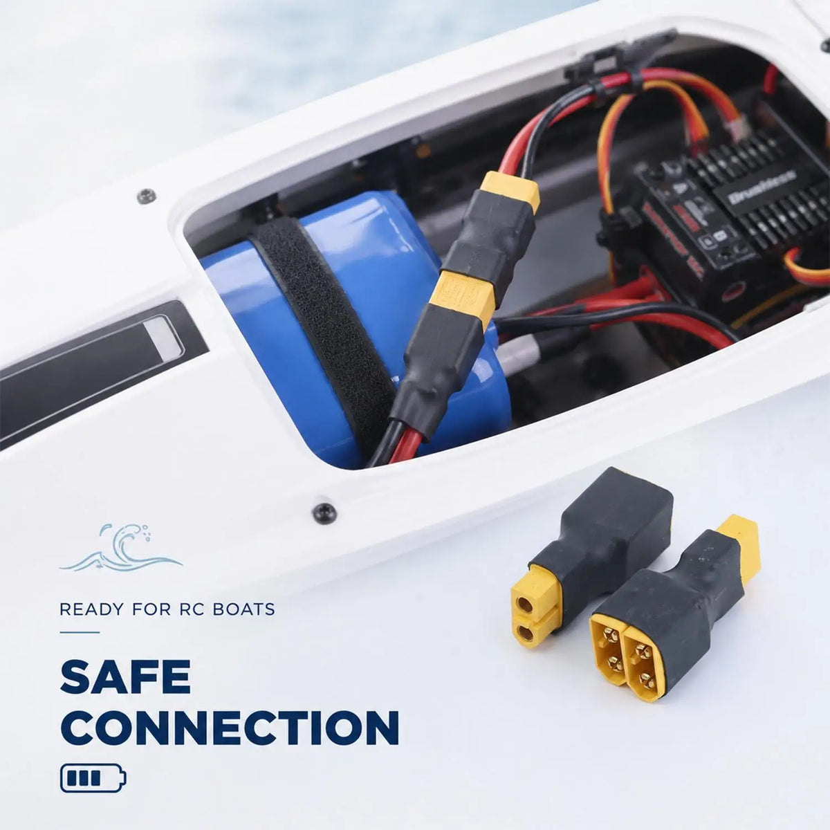 XT60/XT90 Male Female Parallel Plug Adapter Converter Connector Cable Lipo Battery Harness Series Plug Wiring Replacement Part
