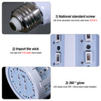 5W 10W 15W E27 LED Bulb SMD5730 Corn Bulb Lamps Red Yellow Bule Pink Green Garden Lawn Landscape Decorative Light Bulbs 85-265V