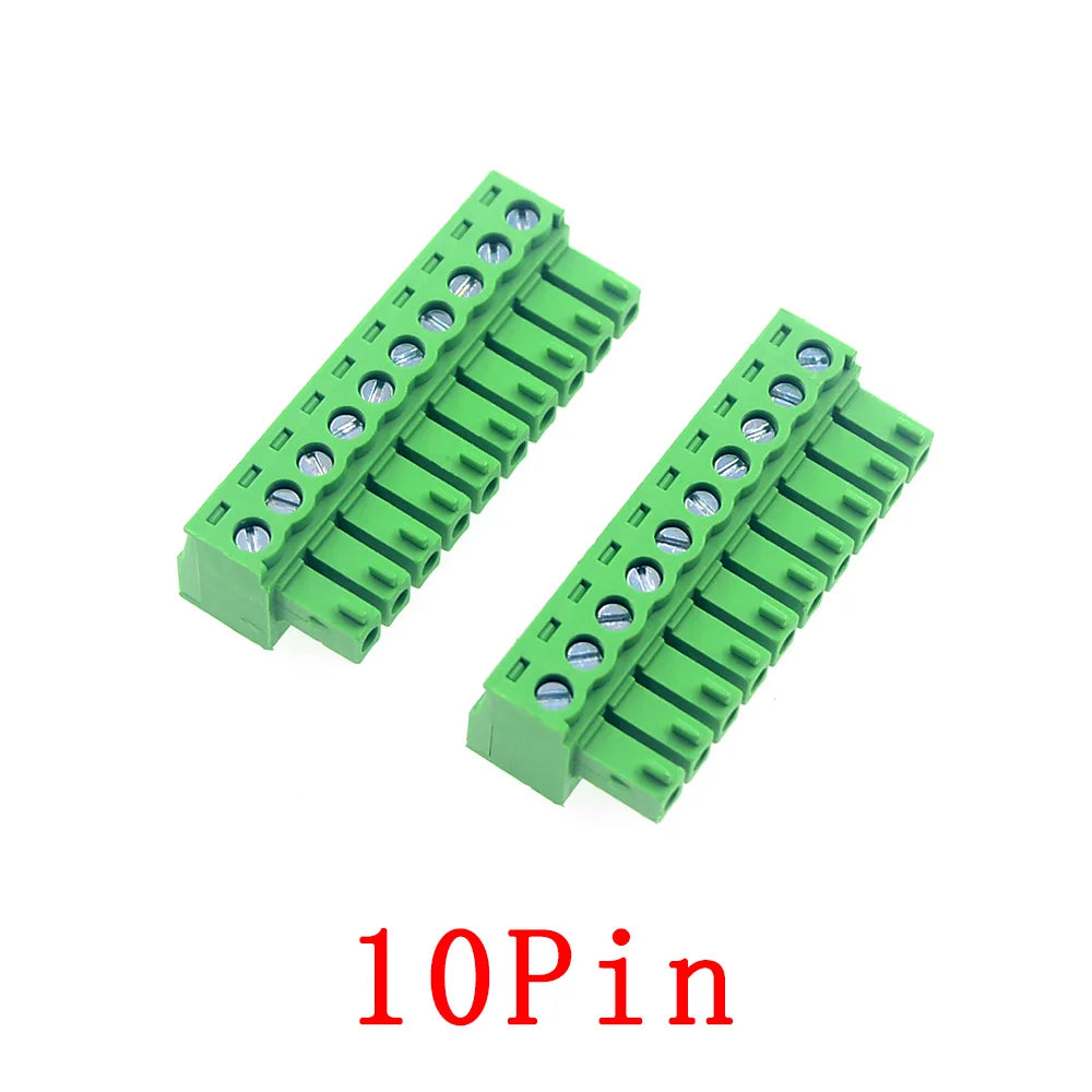 10PCS 15EDG 3.5MM KF2EDG PCB Screw Terminal Block Connector PLUG PIN HEADER SOCKET 2P-14PP