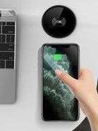 Embedded 15W Wireless Charger Fast Inductive Charging Base Desktop For iPhone 16 15 14 13 12 Samsung S24 S23 Huawei Xiaomi Phone