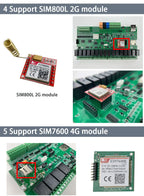 KC868-A16S 16CH ESP32 Relay Board Ethernet Wifi Switch MQTT TCP HTTP ESPhome Smart Home Assistant Tasmota 2/4G RTC DS3231 Module