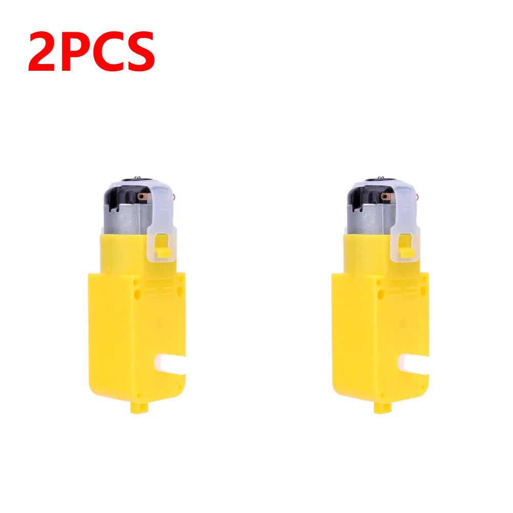 1-5PCS TT Motor 130motor Smart Car Robot Gear Motor for Arduino DC3-12V DC Gear Motor Intelligent Car Chassis Four Drive Car Hot