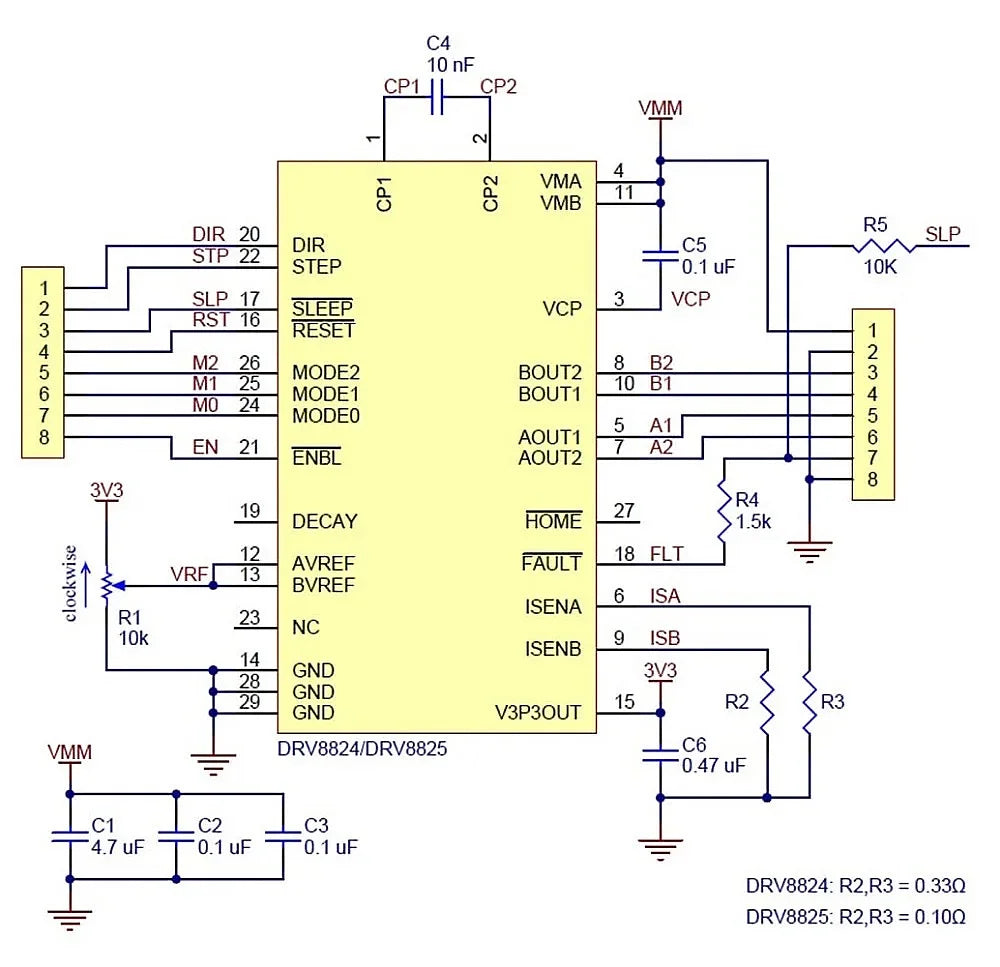 A4988 DRV8825 3D Printer Parts StepStick Stepper Motor Driver Module with Heat Sink Carrier Reprap RAMPS 1.4 Compatible Arduino