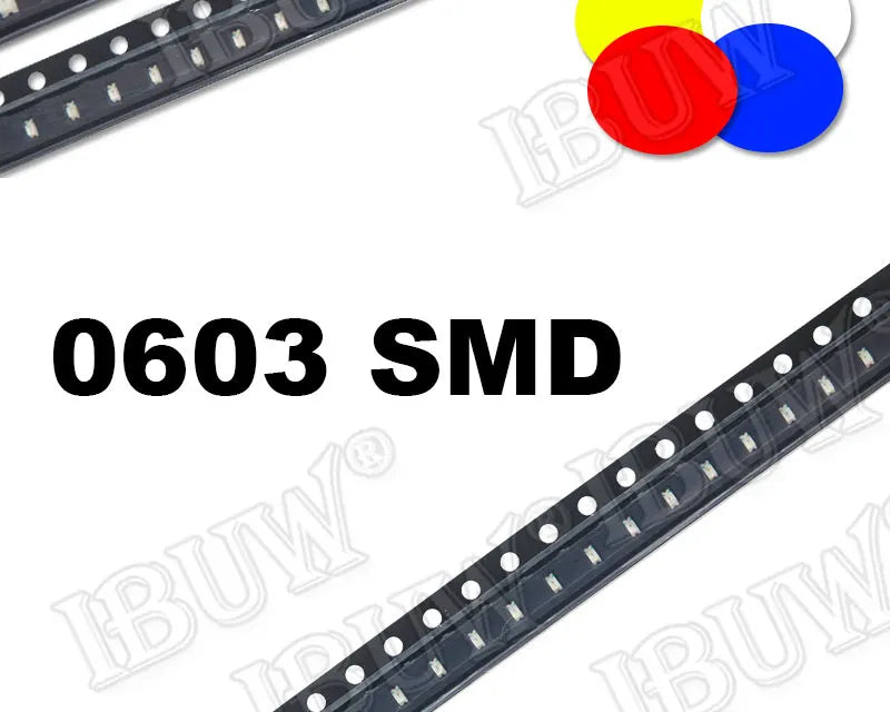 1Reel 0402 0603 0805 1206 1210 smd led Red Yellow Green White Blue light emitting diode Clear LED Light Diode Set