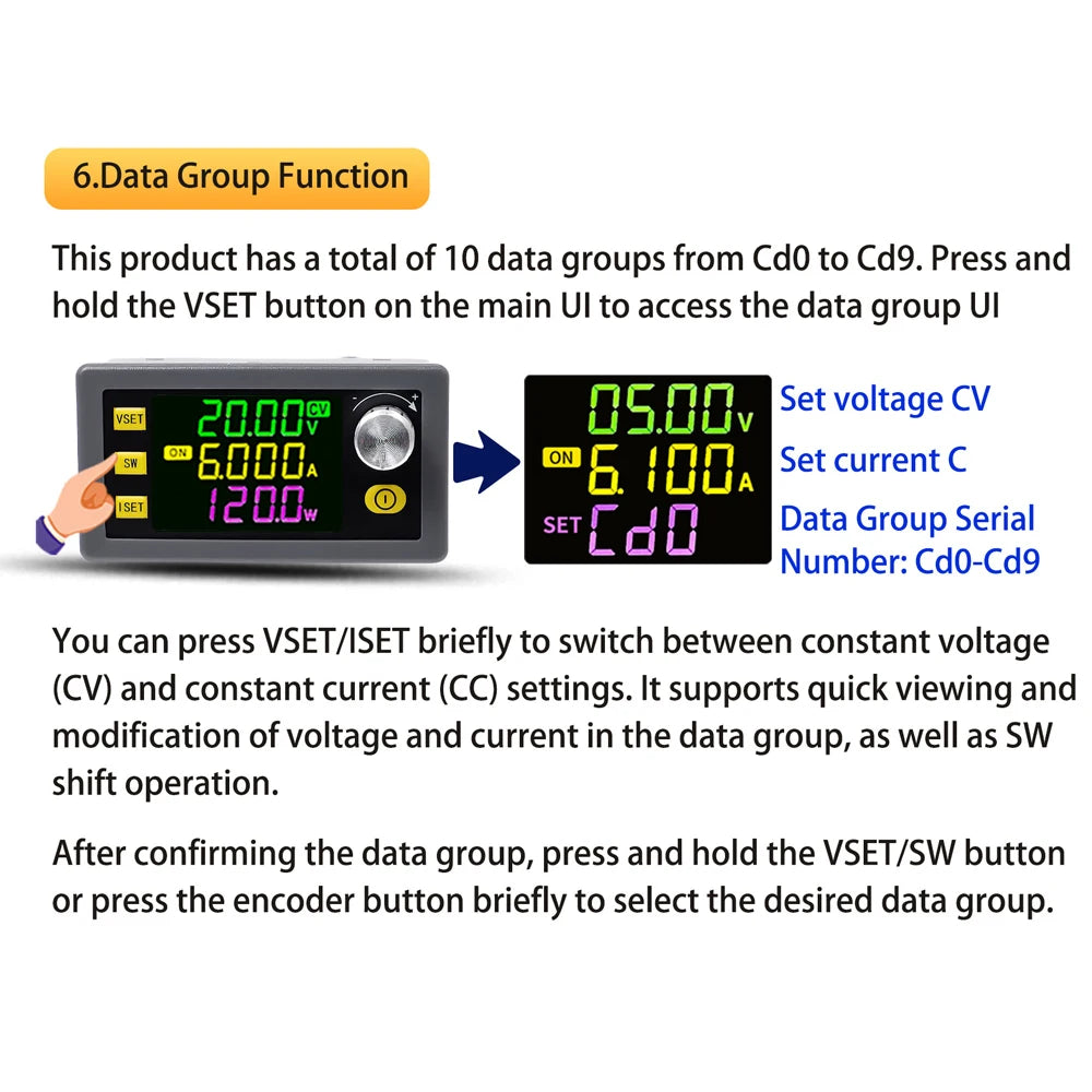 SK150 SK120 SK60 SK150S Buck Boost Converter 150W 120W 60W CNC CC CV MPPT Power DC Adjustable Regulated Solar Charging Module